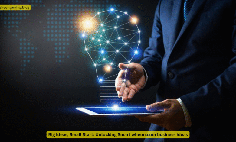wheon.com business ideas