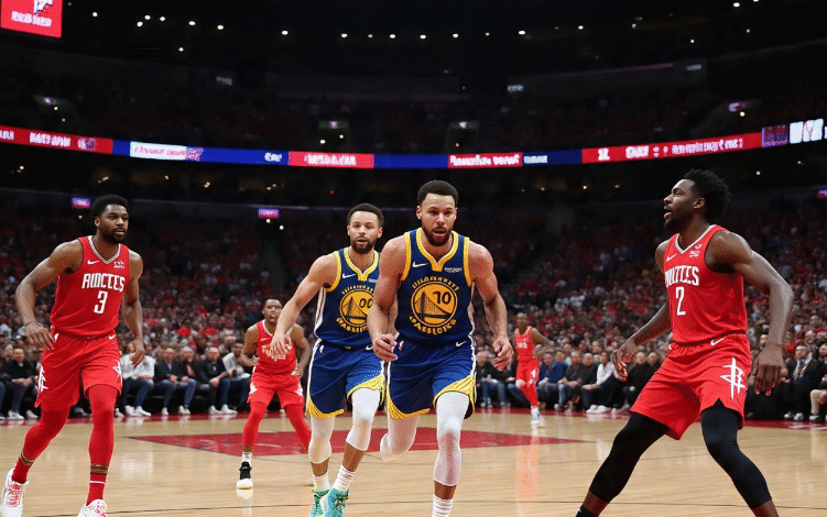 golden state warriors vs houston rockets match player stats