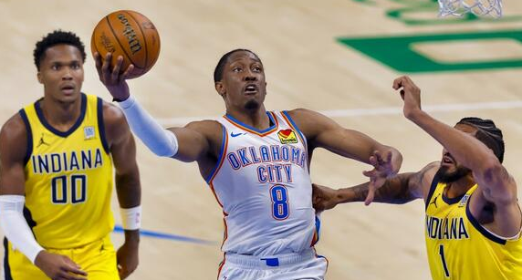 Indiana Pacer vs Oklahoma City Thunder Match Player Stats